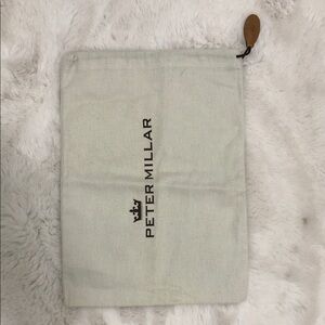 Peter Millar Off-White dust bag /pouch